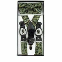Load image into Gallery viewer, Vittorio Farina Gift Box (Paisley Suspender, Bow Tie &amp; Pocket Square Set)

