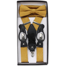 Load image into Gallery viewer, Vittorio Farina Gift Box (Paisley Suspender, Bow Tie &amp; Pocket Square Set)
