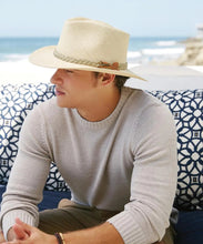 Load image into Gallery viewer, Scala Taos - Panama Straw Fedora Hat
