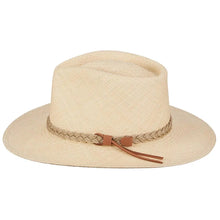 Load image into Gallery viewer, Scala Taos - Panama Straw Fedora Hat
