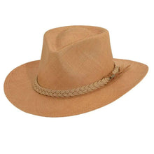 Load image into Gallery viewer, Scala Taos - Panama Straw Fedora Hat
