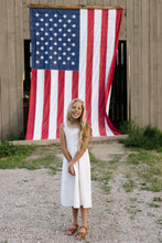 Load image into Gallery viewer, Scarlet Stripe Lady Hair Bow
