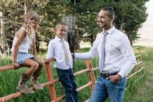 Load image into Gallery viewer, Russet Stripe Men's Tie

