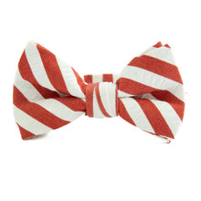 Load image into Gallery viewer, Scarlet Stripe Bow Tie for Boys
