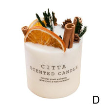 Load image into Gallery viewer, Scented Candle Gift Box With Tray Cover Soy Wax Candle New Year Gift Creative Glass Romantic Scented Candle  Balancing Healing Candle Natural Soy Wax White Natural Scented Purifying Candle for Aromatherapy
