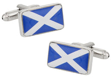 Load image into Gallery viewer, Scotland Flag Cufflinks
