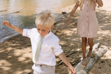 Load image into Gallery viewer, Sea Foam Boys Tie
