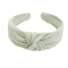 Load image into Gallery viewer, Sea Foam Knotted Headband
