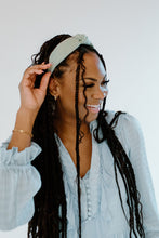 Load image into Gallery viewer, Sea Foam Knotted Headband
