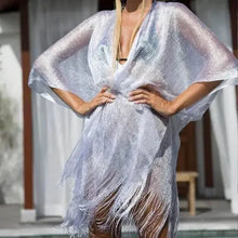 Load image into Gallery viewer, Seaside Elegance Women's Cover-Up
