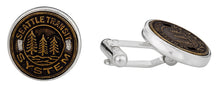 Load image into Gallery viewer, Seattle Transit Token Cufflinks
