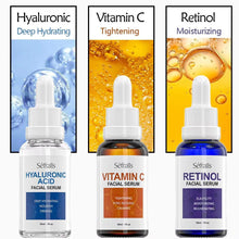 Load image into Gallery viewer, Sefralls Facial Serum Set Wholesale Hyaluronic Acid Retinol Vitamin C Moisturizing Nourishing Skin Care Face Serums
