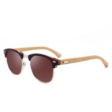 Load image into Gallery viewer, Semi Rimless Frame Driving Sunglasses Men Black Business Design Sun Glasses Stylish Cool Polarized Sunglasses For Men  Retro Frame New Driving Sunglasses Outdoor Round Shaped Elegant Shades  Comfortable Eyewear
