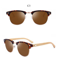 Load image into Gallery viewer, Semi Rimless Frame Driving Sunglasses Men Black Business Design Sun Glasses Stylish Cool Polarized Sunglasses For Men  Retro Frame New Driving Sunglasses Outdoor Round Shaped Elegant Shades  Comfortable Eyewear
