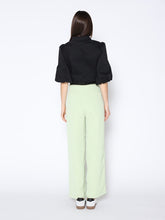 Load image into Gallery viewer, Sequin Embroidery Flower Detail Puff Sleeve Shirt

