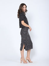 Load image into Gallery viewer, Sequined Midi Pencil Skirt

