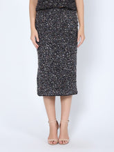 Load image into Gallery viewer, Sequined Midi Pencil Skirt
