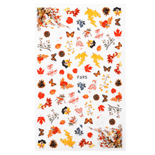 Load image into Gallery viewer, Sexy Lady Shaped 3D Nail Stickers Character Face Image Leaves Flower Decals Slider Black White Nail Art Decoration Manicure Decoration Nail Art Supplies 3D Self-Adhesive Nail Decals Designer Nail Stickers for Acrylic Nails
