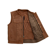 Load image into Gallery viewer, Sharp Shooter Men's Motorcycle Leather Vest
