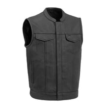 Load image into Gallery viewer, Sharp Shooter Men's Motorcycle Leather Vest
