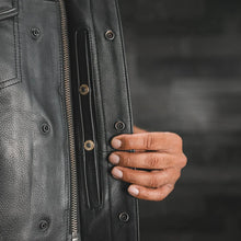 Load image into Gallery viewer, Sharp Shooter Men's Motorcycle Leather Vest
