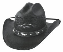 Load image into Gallery viewer, Bullhide Sharp Witted - Straw Cowboy Hat
