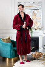 Load image into Gallery viewer, Cozy Mens Plush Robes – Built for Comfort, Designed to Last
