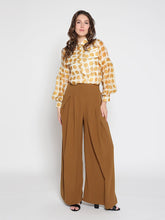 Load image into Gallery viewer, Sheer Polka Dot Pattern Top W/Front Patch Pockets

