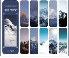 Load image into Gallery viewer, Sheets Scrapbooking Deco Craft Paper Bookmark For Teachers Students Classroom Rewards Supplies Page Markers Assorted Book Markers Durable Magnetic Page Clip For Students Teachers Reading
