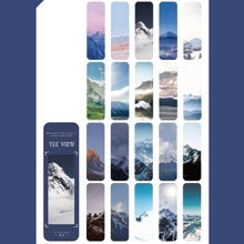 Load image into Gallery viewer, Sheets Scrapbooking Deco Craft Paper Bookmark For Teachers Students Classroom Rewards Supplies Page Markers Assorted Book Markers Durable Magnetic Page Clip For Students Teachers Reading

