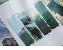 Load image into Gallery viewer, Sheets Scrapbooking Deco Craft Paper Bookmark For Teachers Students Classroom Rewards Supplies Page Markers Assorted Book Markers Durable Magnetic Page Clip For Students Teachers Reading
