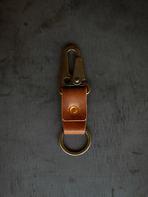 Load image into Gallery viewer, Key Clip - Bourbon Shell Cordovan
