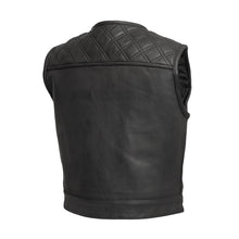 Load image into Gallery viewer, Shell Shock Men's Motorcycle Leather Vest (limited edition)
