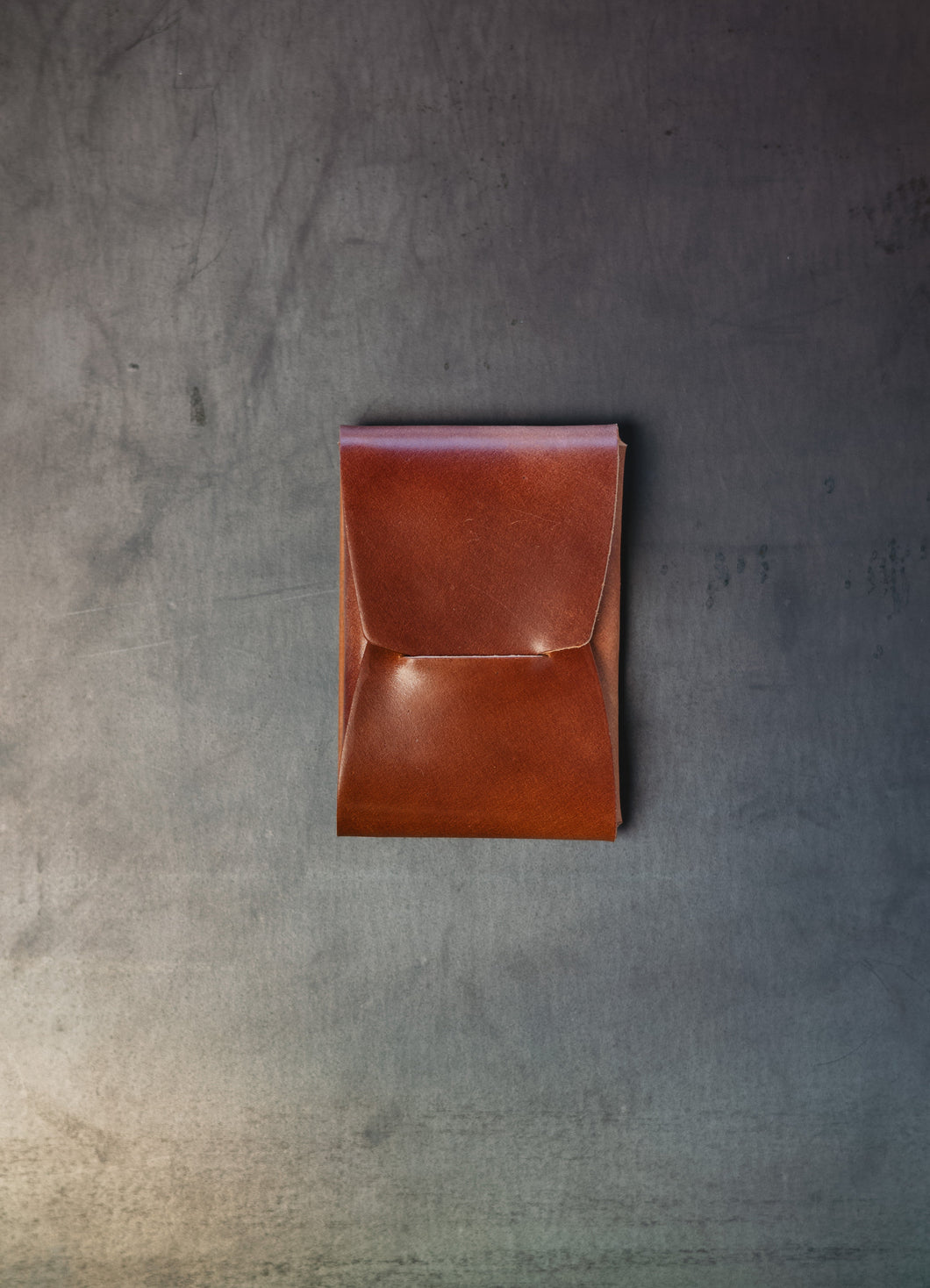 Johnny Slim - Marbled Garnet Horween Shell Cordovan
