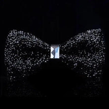 Load image into Gallery viewer, Shiny Butterfly Men Bowtie Sparkling Wedding Bridegroom Bow Ties  Adjustable Length Party Bowties
