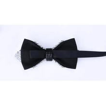 Load image into Gallery viewer, Shiny Butterfly Men Bowtie Sparkling Wedding Bridegroom Bow Ties  Adjustable Length Party Bowties
