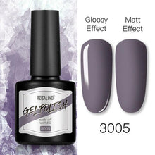 Load image into Gallery viewer, Shiny Womens Gel Nail Polish Permanent Painting Glossy Matte Effect For Manicure Nail Art Design For Womens and Girls
