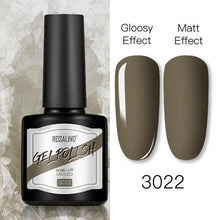 Load image into Gallery viewer, Shiny Womens Gel Nail Polish Permanent Painting Glossy Matte Effect For Manicure Nail Art Design For Womens and Girls
