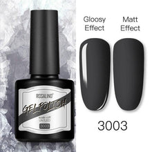 Load image into Gallery viewer, Shiny Womens Gel Nail Polish Permanent Painting Glossy Matte Effect For Manicure Nail Art Design For Womens and Girls
