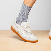 Load image into Gallery viewer, 65-400-WHT SHIZZO Signature Leather Sneakers, White
