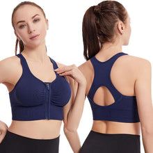 Load image into Gallery viewer, Shockproof Push Up Plus Size Running Yoga Fitness Sports Bra
