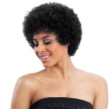 Load image into Gallery viewer, Short Afro Curly Human Hair Full Machine Wigs for Women 150% Density Short Hair Pixie Cut Wig Remy Human Hair Afro Wig For Black Women Gifts for Girlfriends
