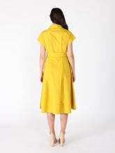 Load image into Gallery viewer, Short Sleeve Front Pockets Dress with Belt

