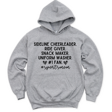 Load image into Gallery viewer, Sideline Cheerleader Tee OR Sweatshirt
