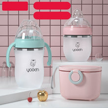 Load image into Gallery viewer, Silicone Baby Bottle | With Soft Straw and Anti-Drop Design - # BAGE21810007
