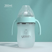 Load image into Gallery viewer, Silicone Baby Bottle | With Soft Straw and Anti-Drop Design - # BAGE21810007

