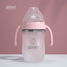 Load image into Gallery viewer, Silicone Baby Bottle | With Soft Straw and Anti-Drop Design - # BAGE21810007
