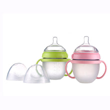 Load image into Gallery viewer, Silicone Baby Bottle with Wide Neck and Anti-Colic Design - BAGE21810014
