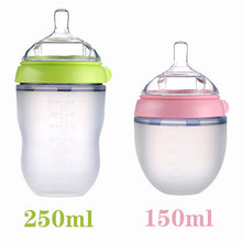 Load image into Gallery viewer, Silicone Baby Bottle with Wide Neck and Anti-Colic Design - BAGE21810014
