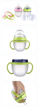Load image into Gallery viewer, Silicone Baby Bottle with Wide Neck and Anti-Colic Design - BAGE21810014
